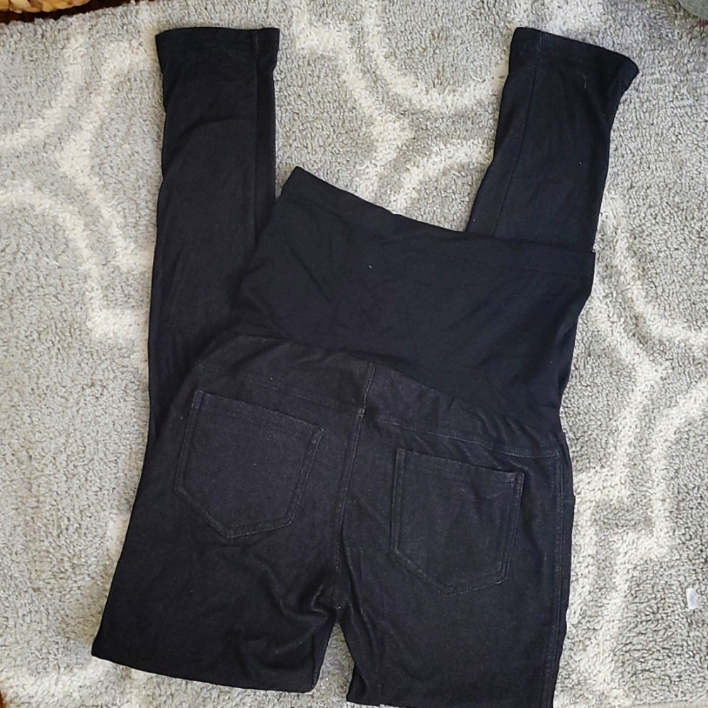 Maternity Black Jeggings